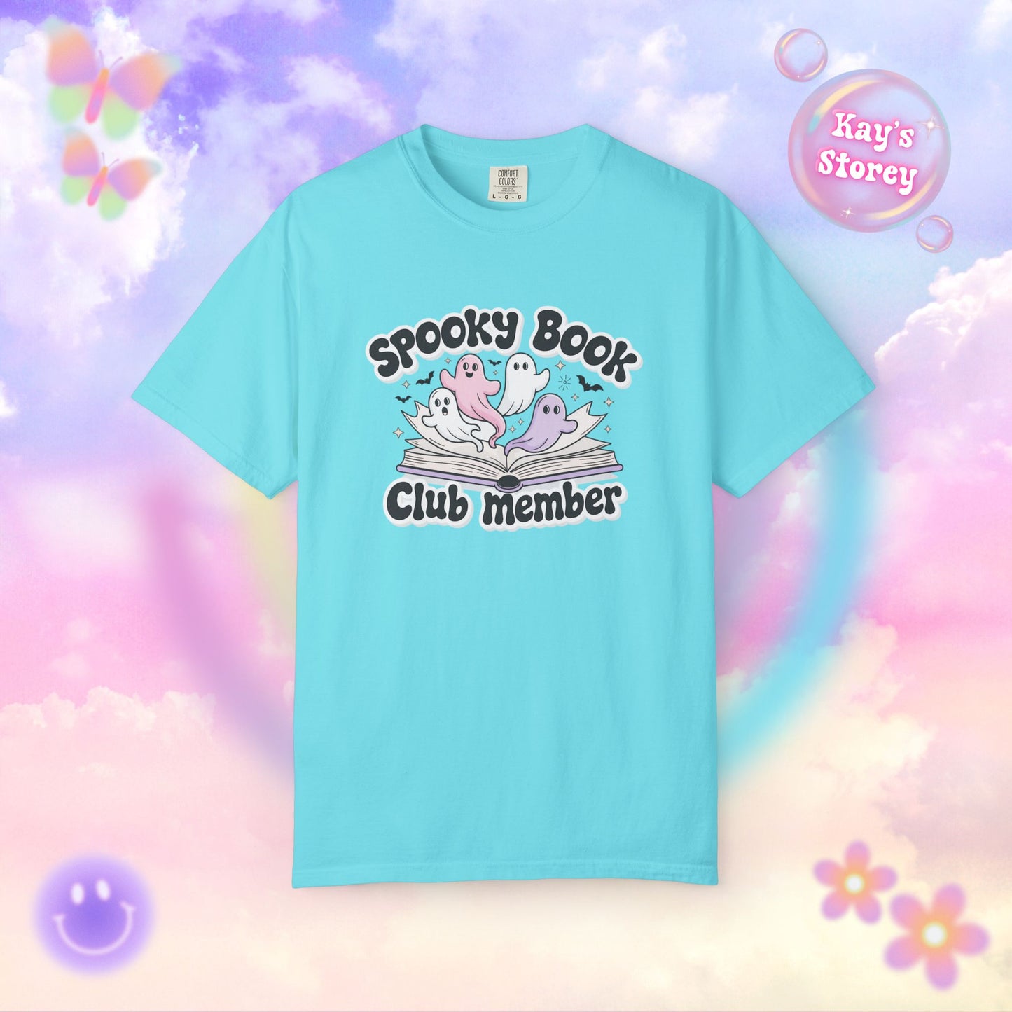 Spooky Book Club Member Comfort Colors T-Shirt