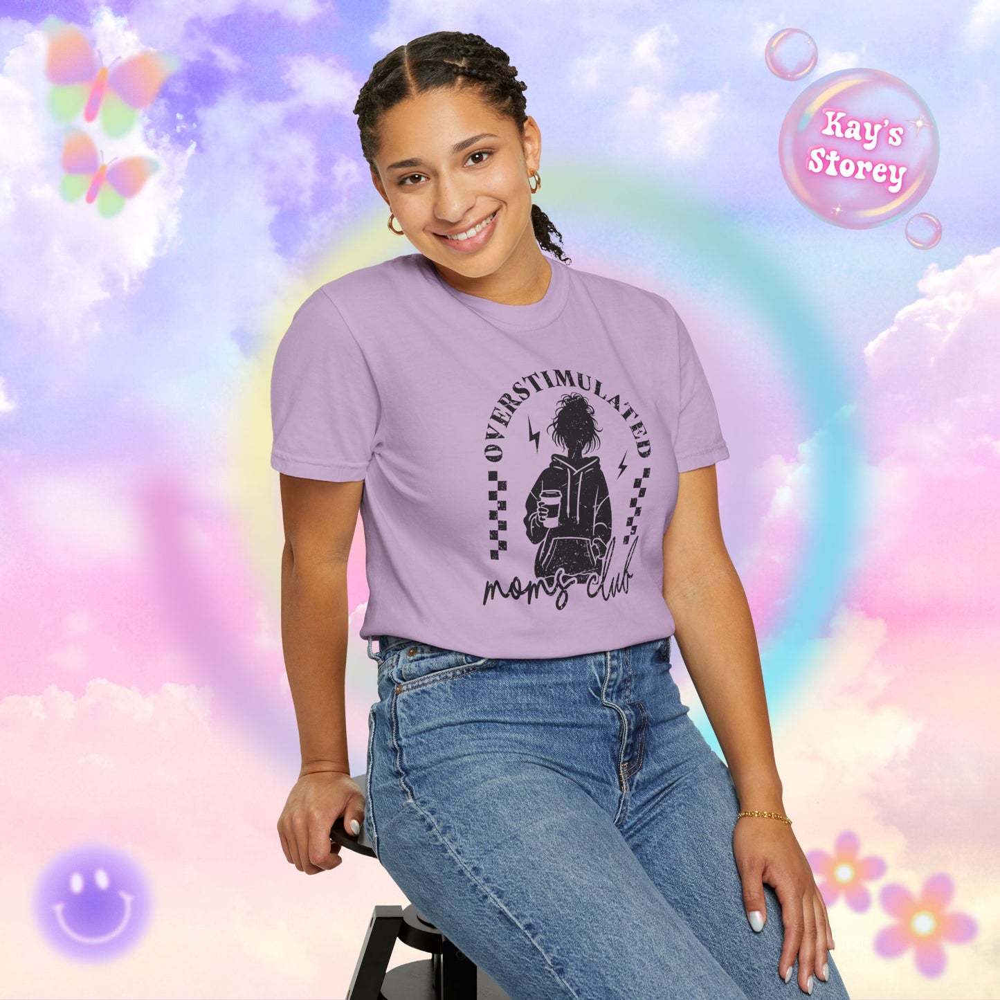 OS Moms Club Comfort Colors T-Shirt