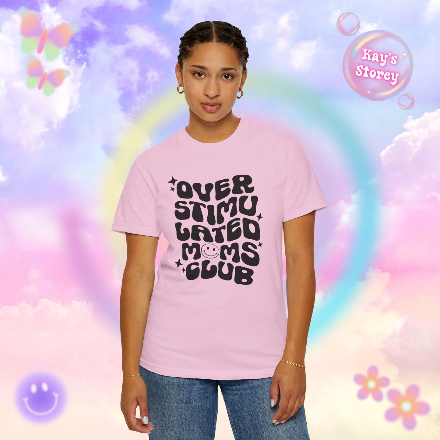 OS Moms Club Comfort Colors T-Shirt