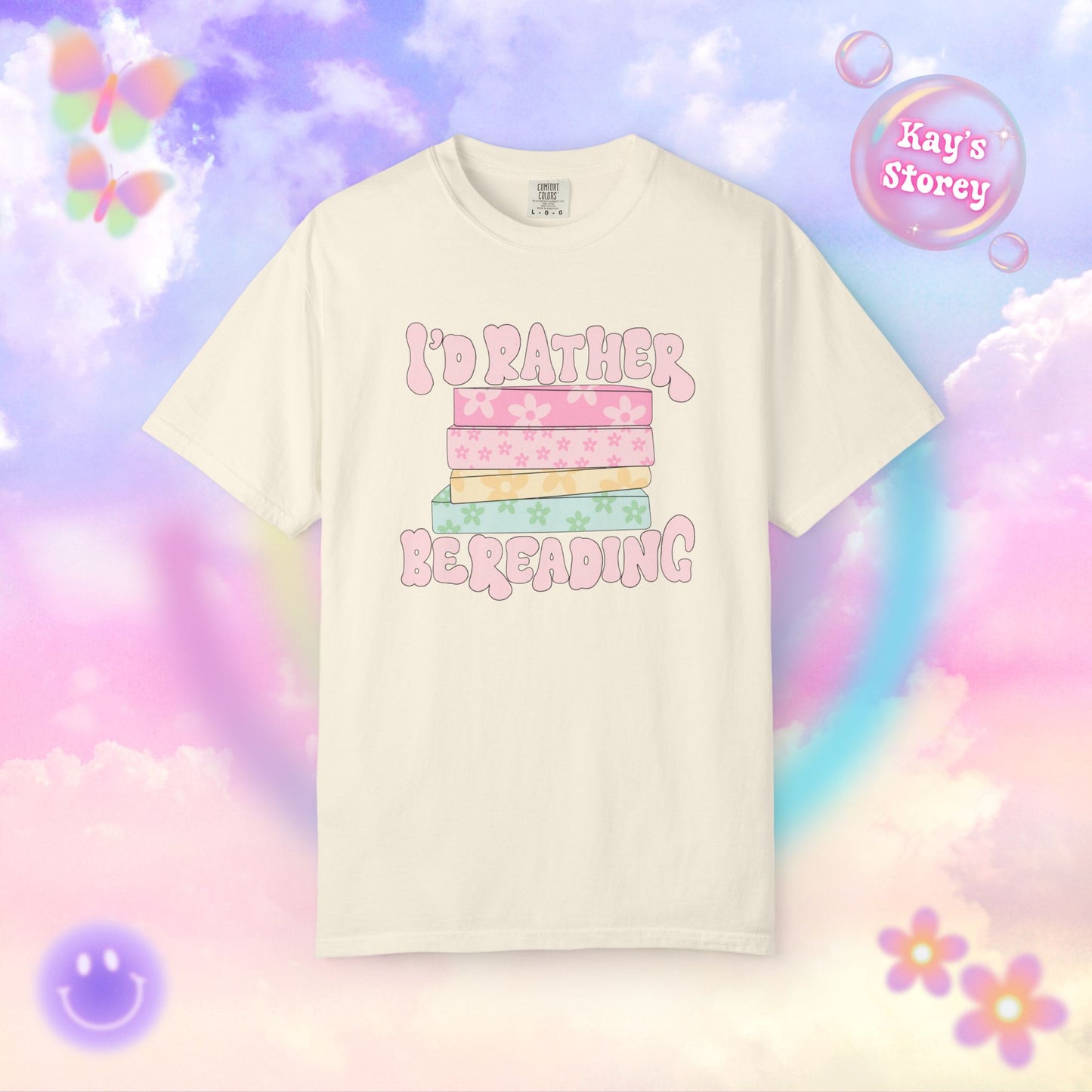 I'd Rather Be Reading Comfort Colors T-Shirt
