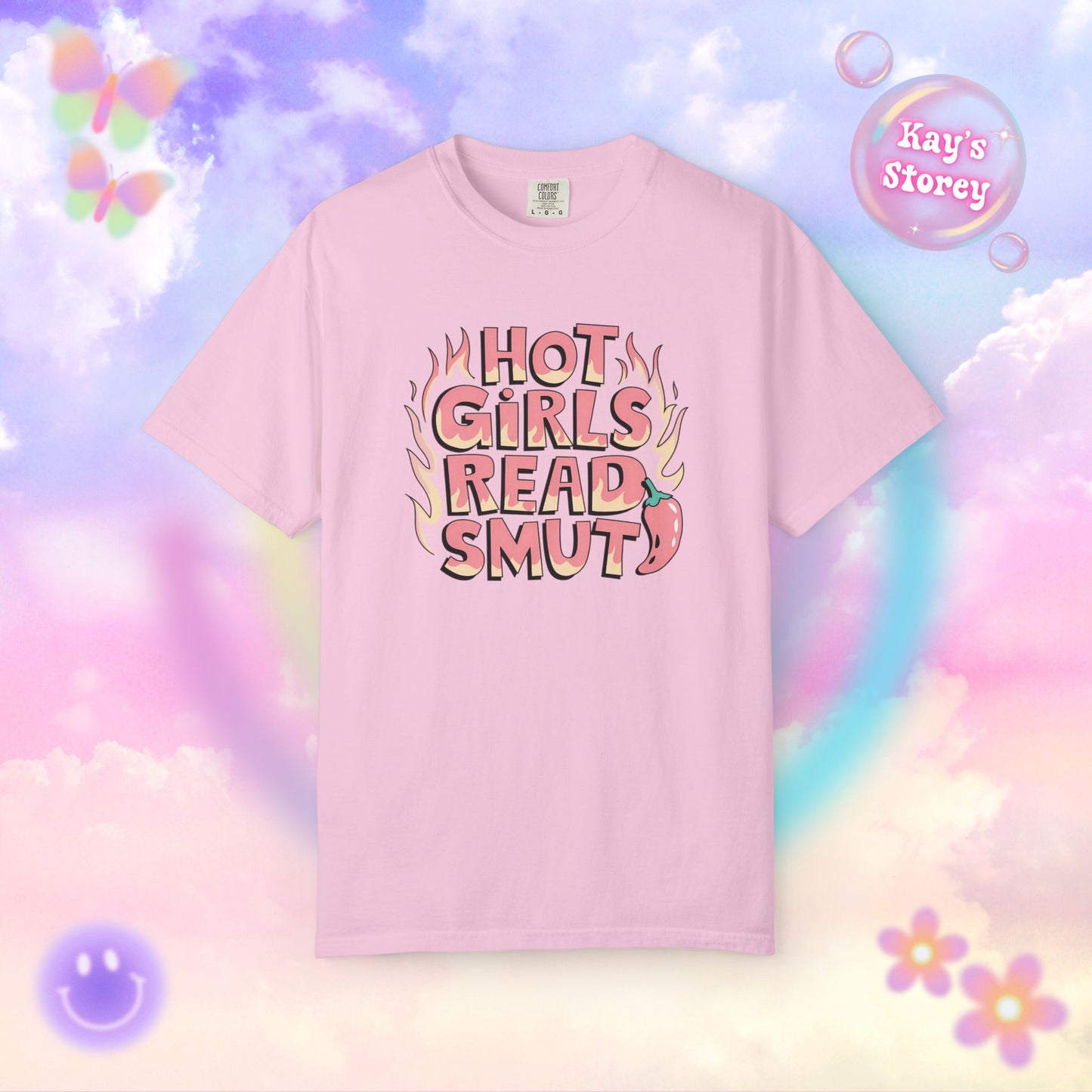 Hot Girls Read Smut Comfort Colors T-Shirt