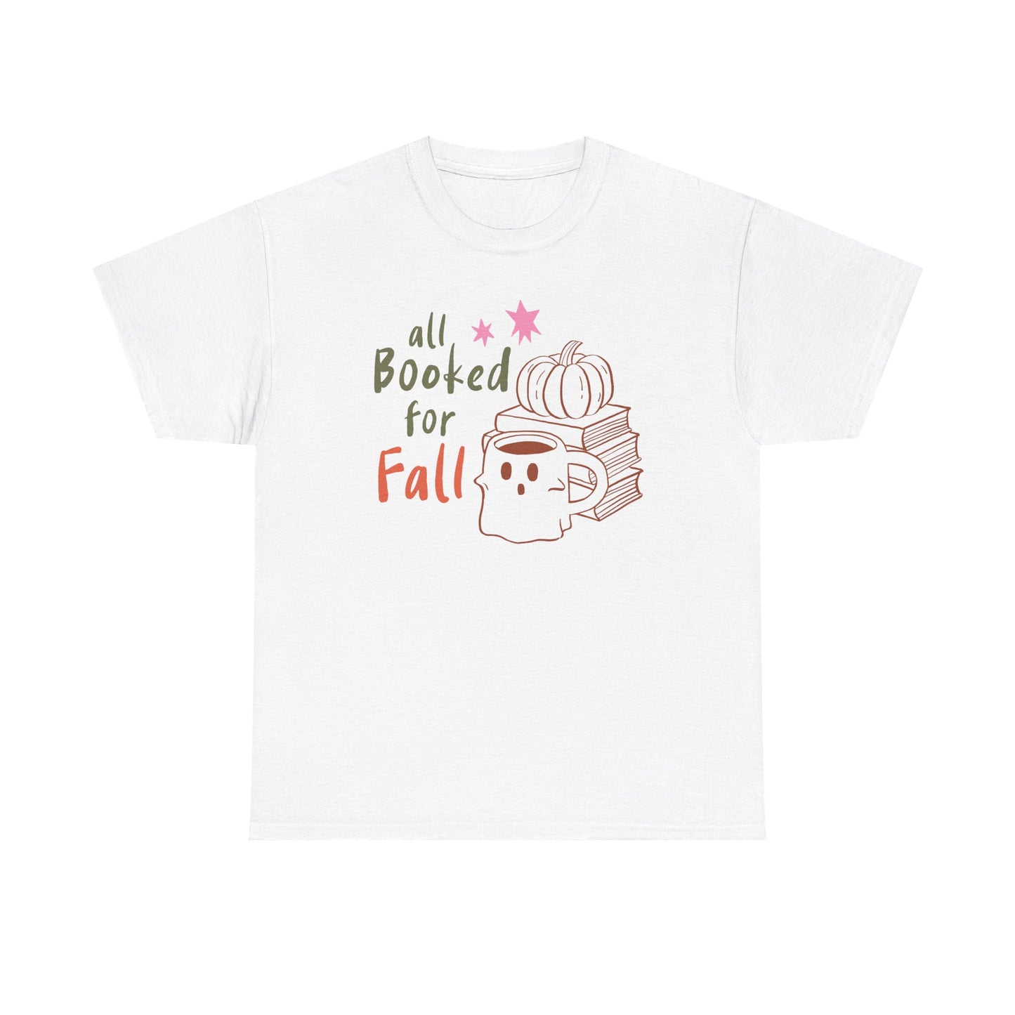 All Booked For Fall Tee - Bookish Gift