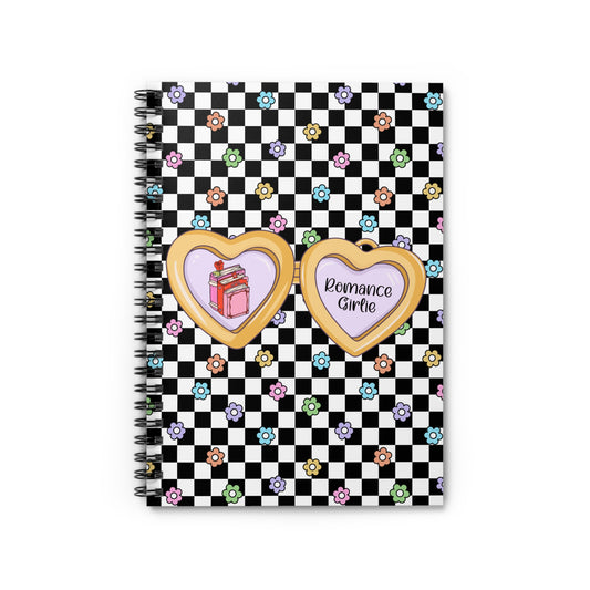 Romance Girlie Spiral Notebook - Ruled Line