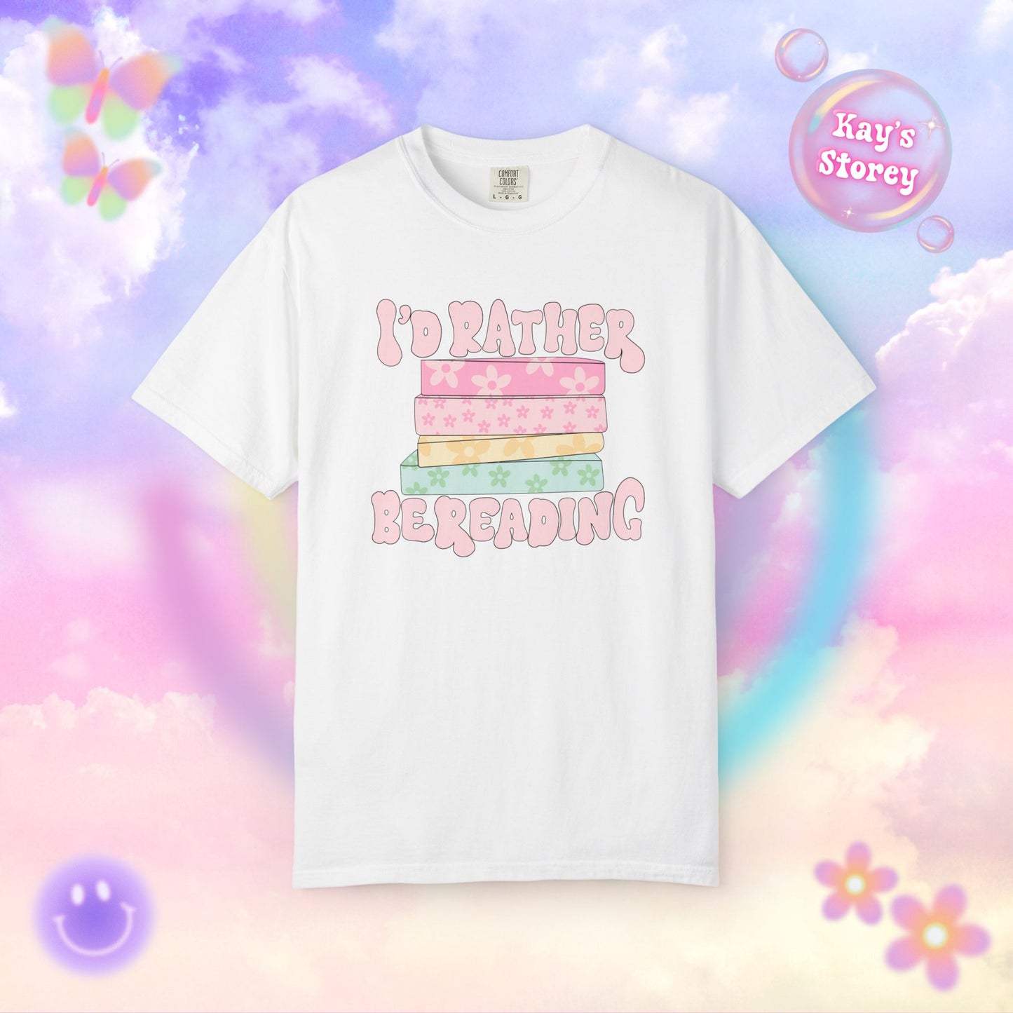 I'd Rather Be Reading Comfort Colors T-Shirt