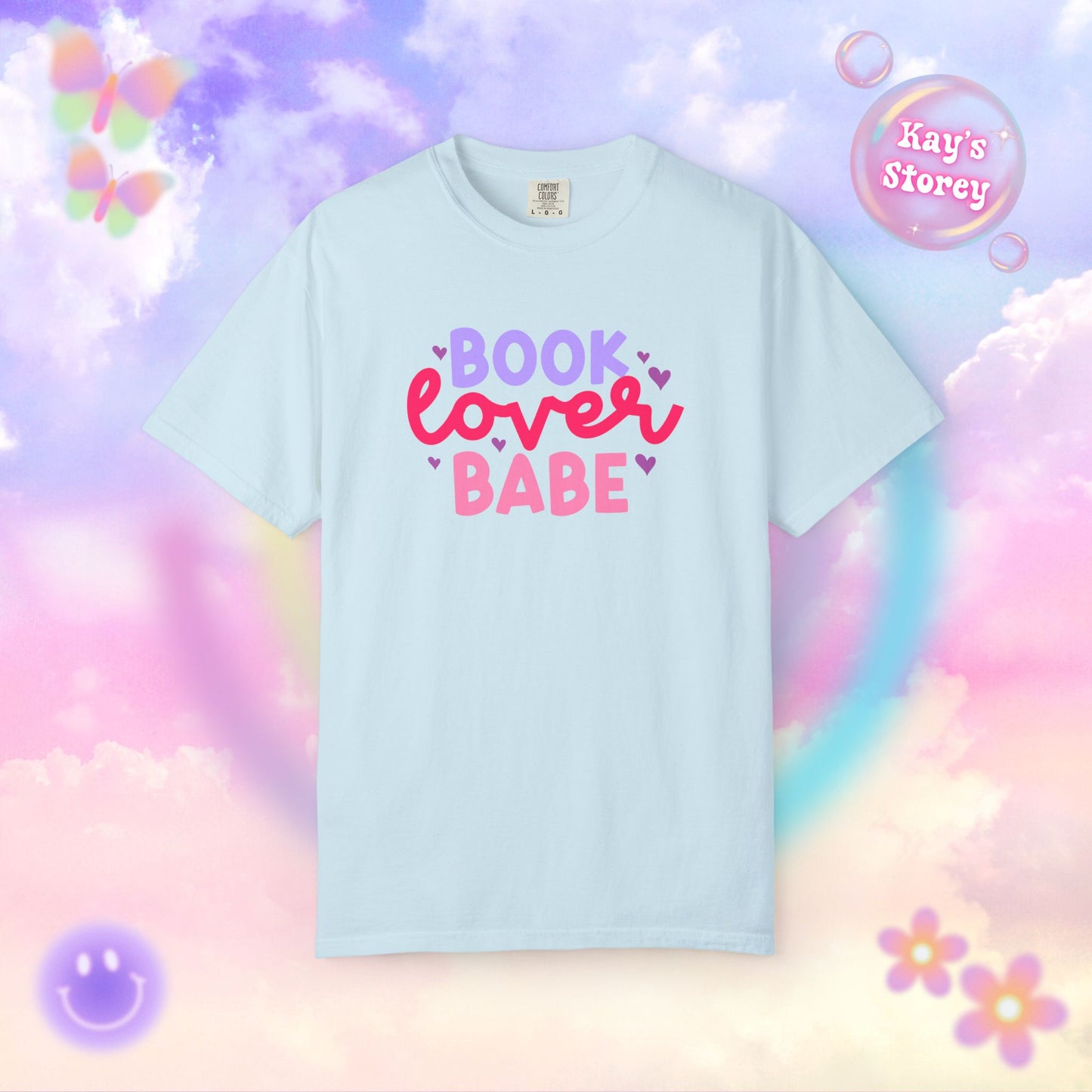 Book Lover Babe Comfort Colors T-Shirt