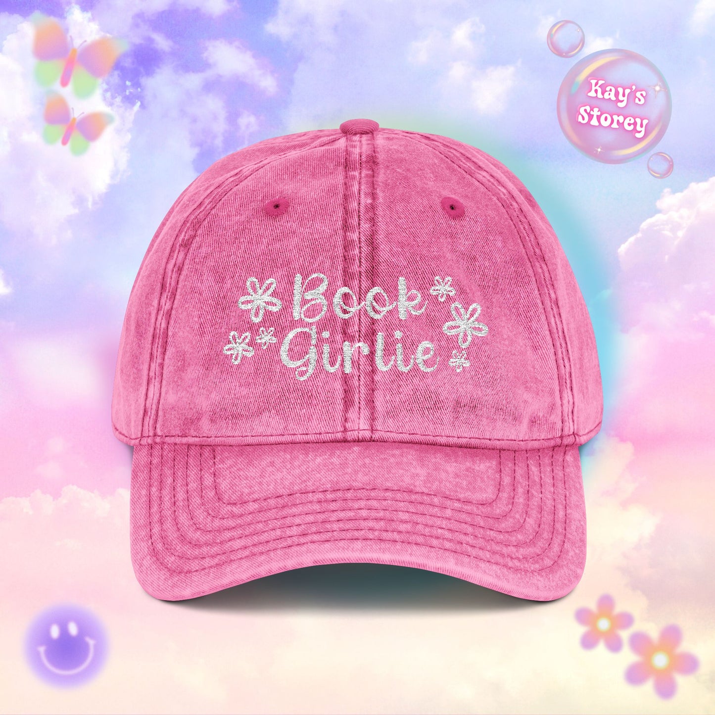 Bookish Girlie Vintage Cap
