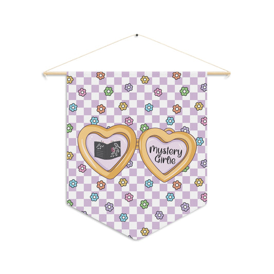 Purple Mystery Girlie Pennant
