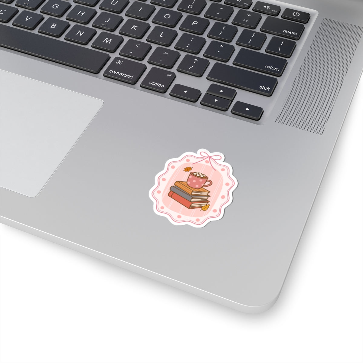Autumn Book Stack Sticker, Fall Planner Stickers, Book Lover Gifts, Autumn Sticker, Cozy Accessories, Seasonal Sticker