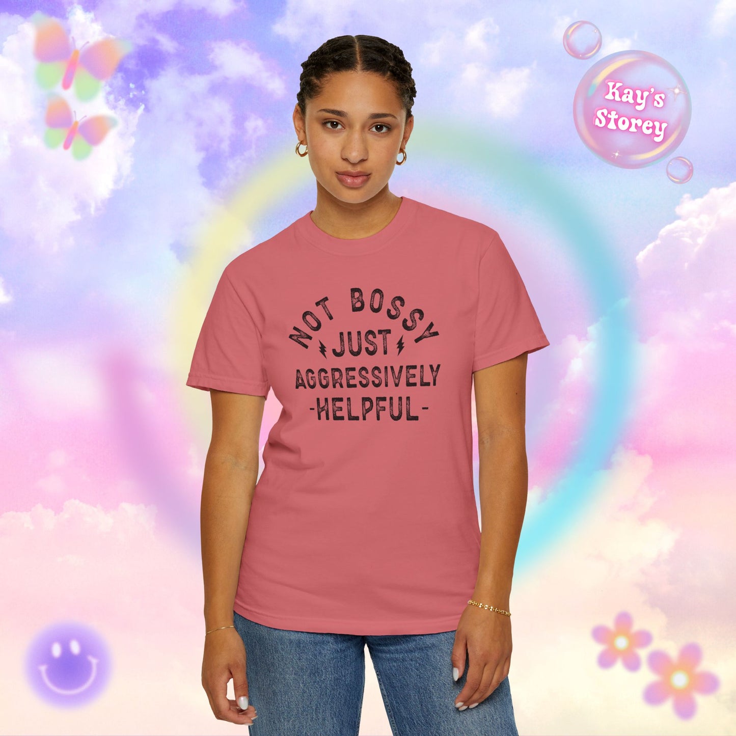 Not Bossy Comfort Colors T-Shirt