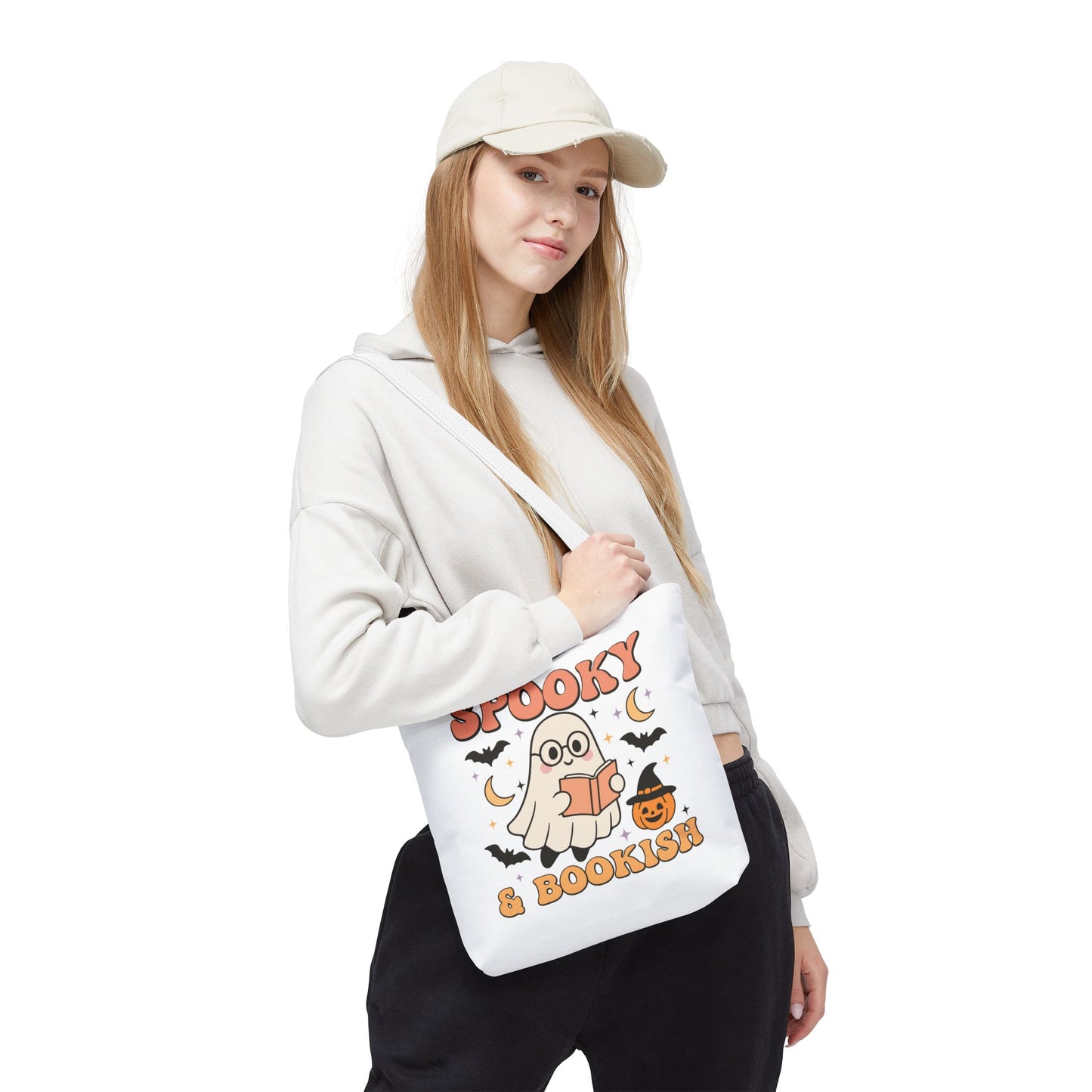 Spooky & Bookish Book Tote Bag