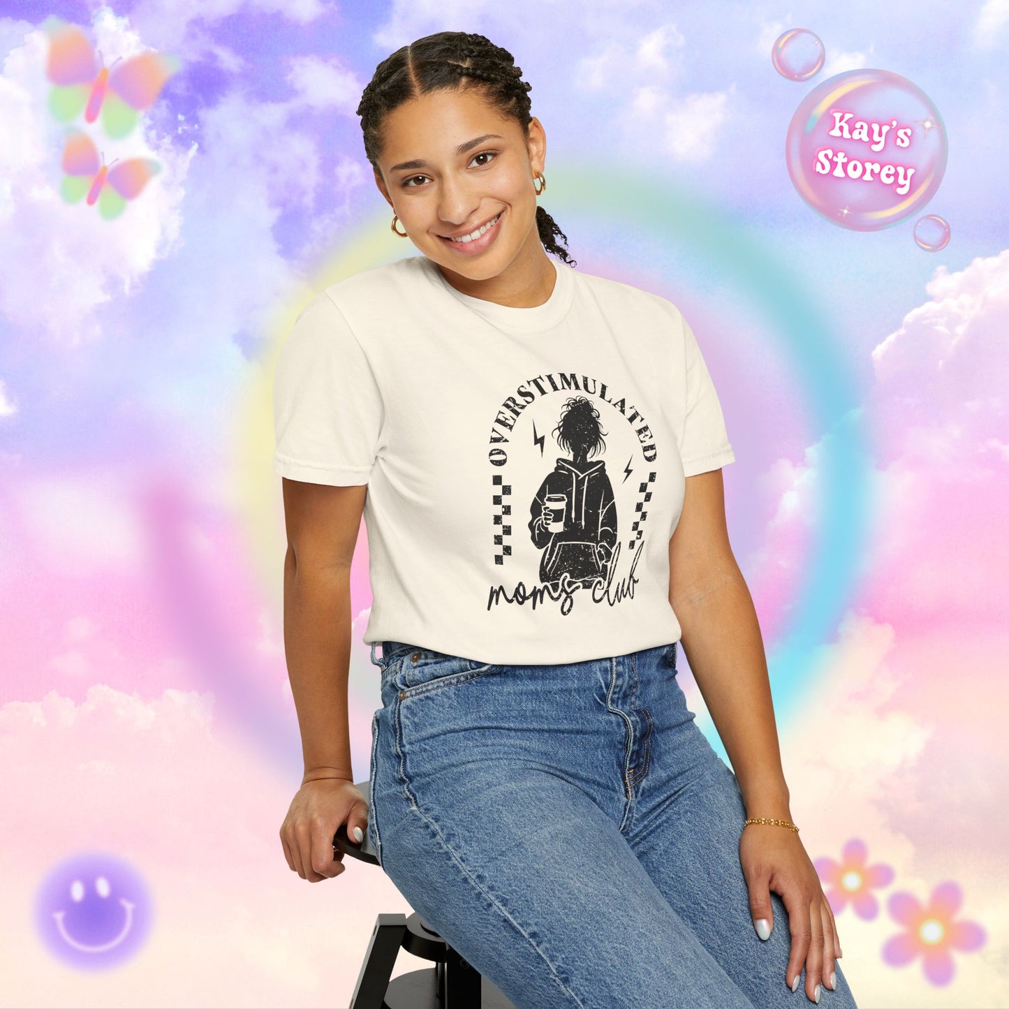 OS Moms Club Comfort Colors T-Shirt