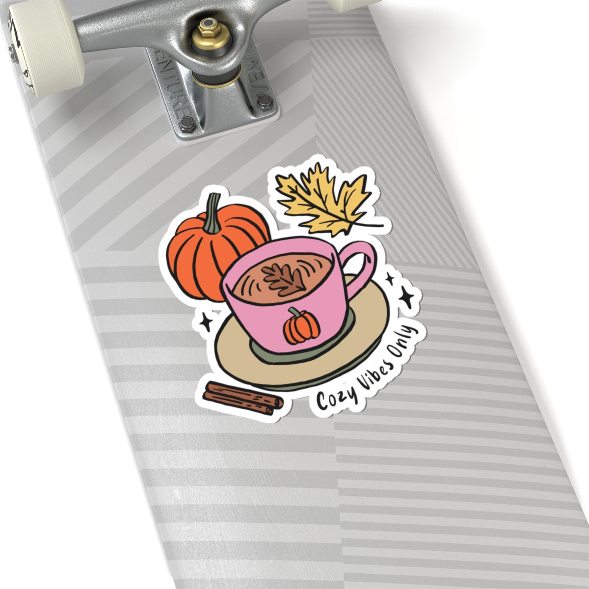 Cozy Vibes Only Sticker, Fall Planner Stickers, Book Lover Gifts, Autumn Sticker, Cozy Accessories, Seasonal Sticker