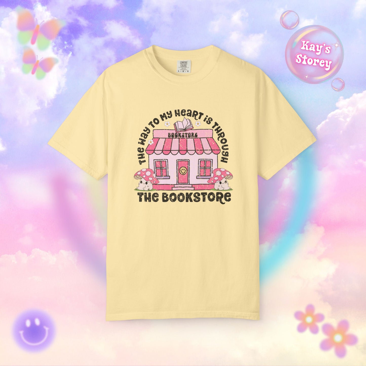 Through the Bookstore Comfort Colors T-Shirt