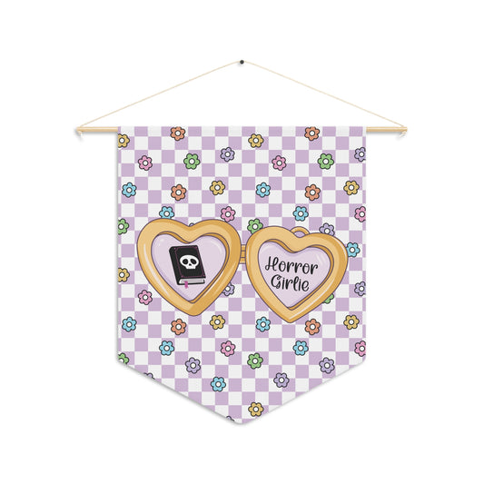 Purple Horror Girlie Pennant