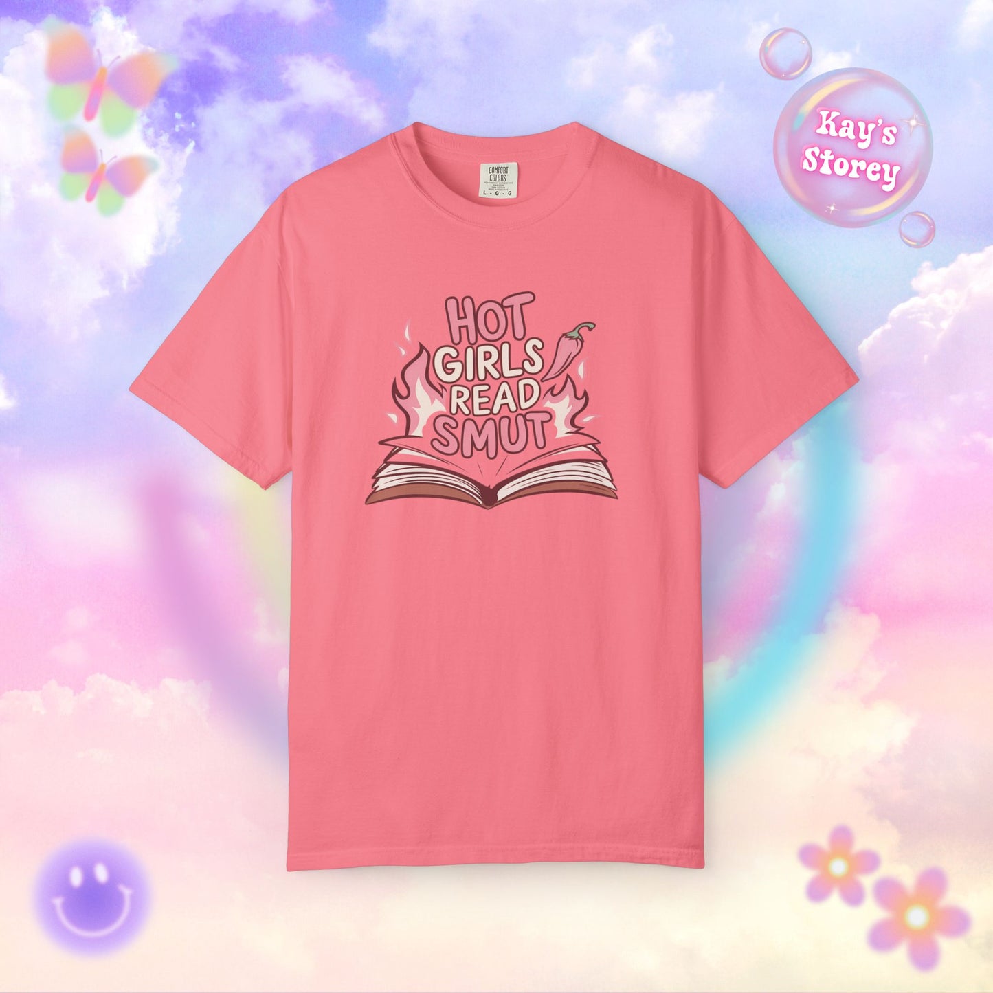 Hot Girls Read Smut 2 Comfort Colors T-Shirt