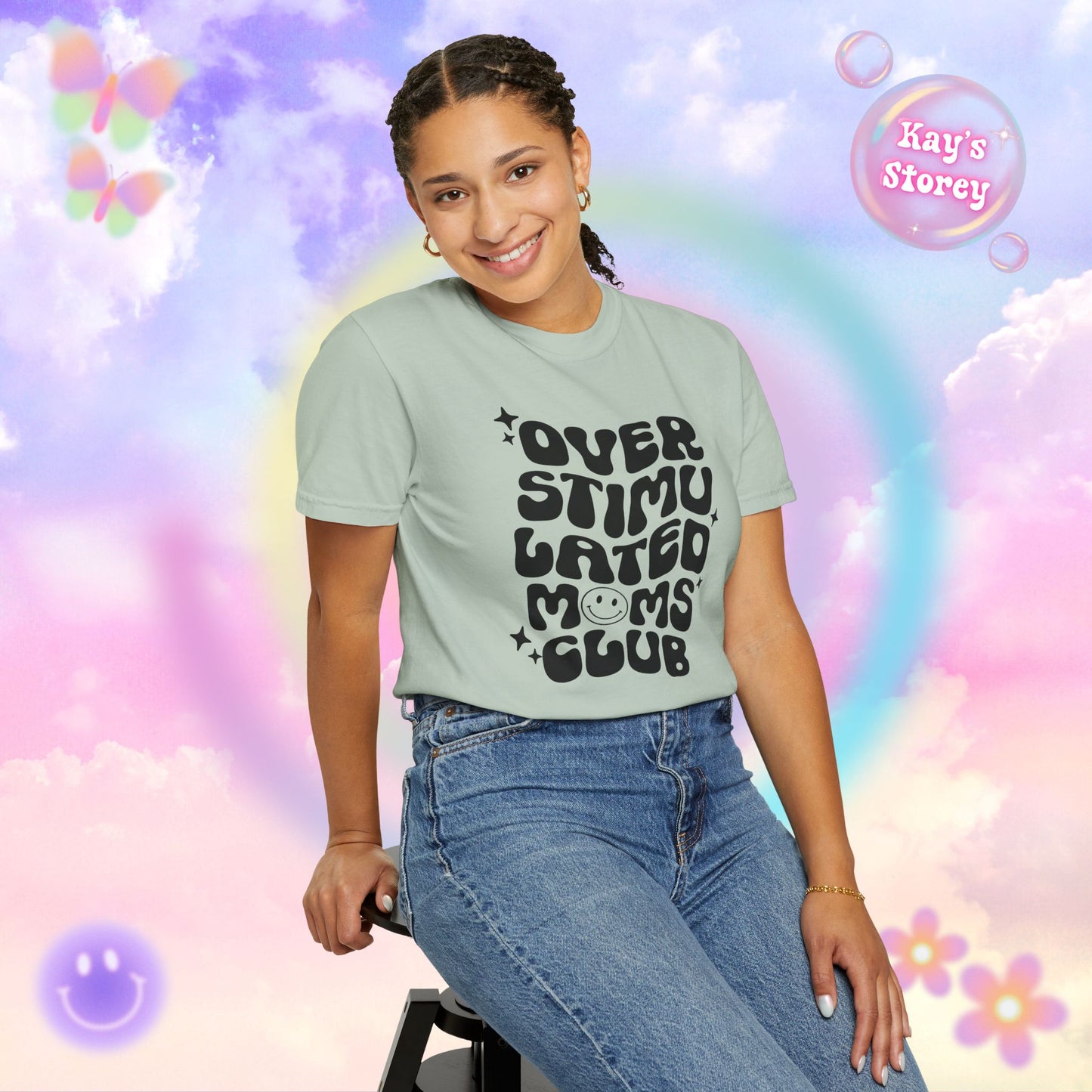 OS Moms Club Comfort Colors T-Shirt