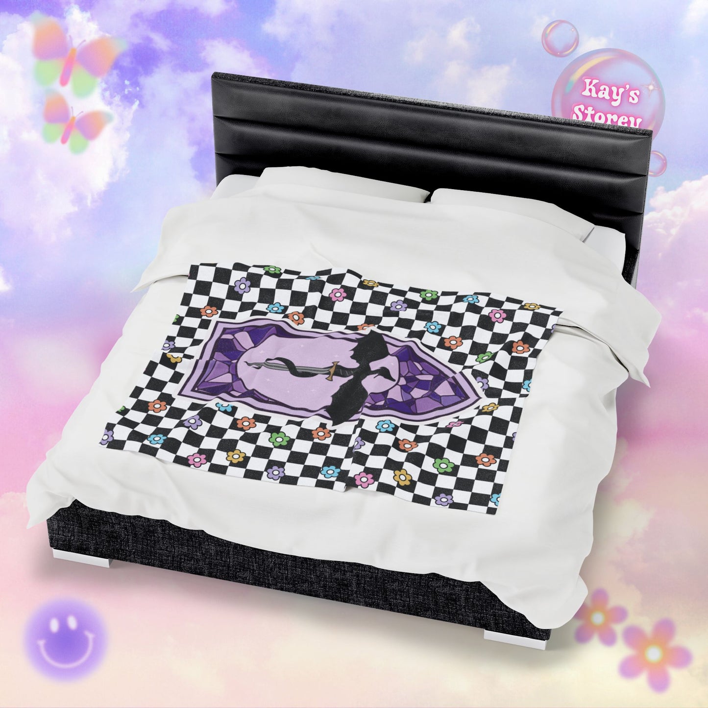 Romantasy Velveteen Plush Blanket