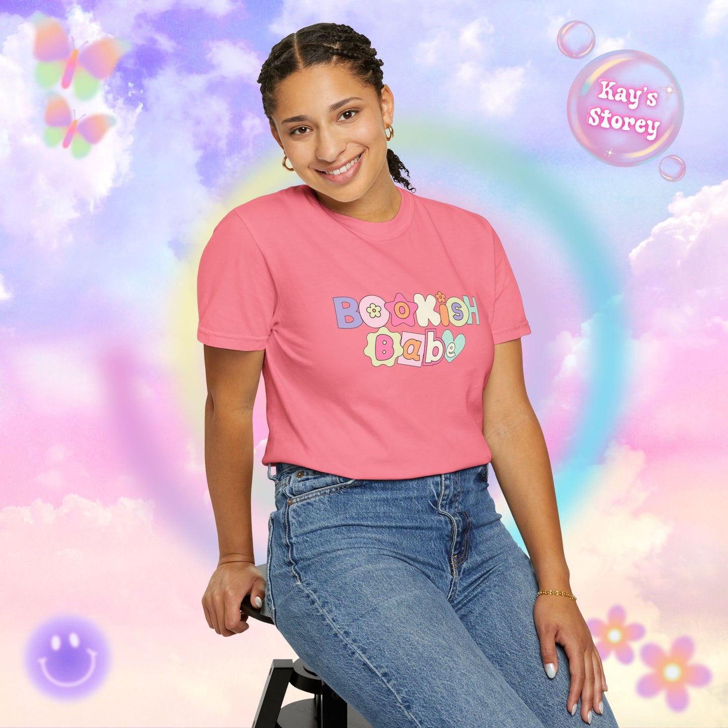 Bookish Babe Comfort Colors T-Shirt