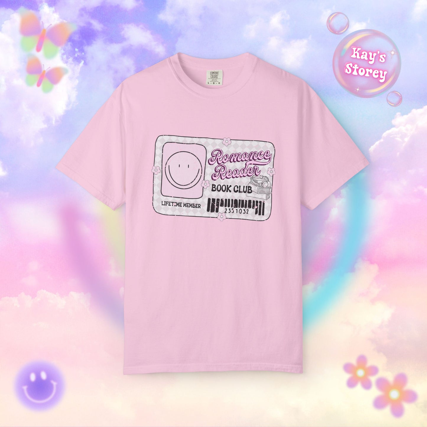 Romance Reader Lifetime Member Comfort Colors T-Shirt