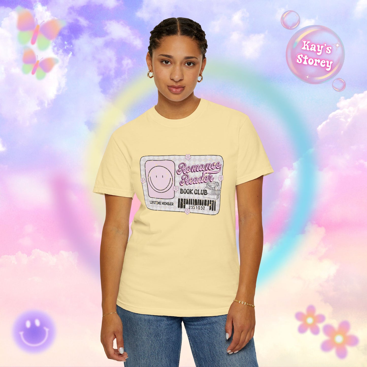 Romance Reader Lifetime Member Comfort Colors T-Shirt