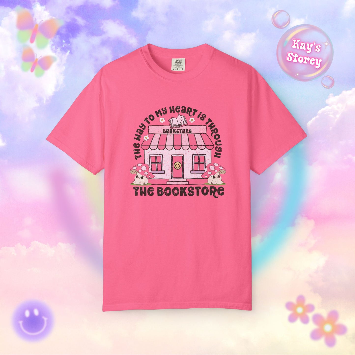 Through the Bookstore Comfort Colors T-Shirt