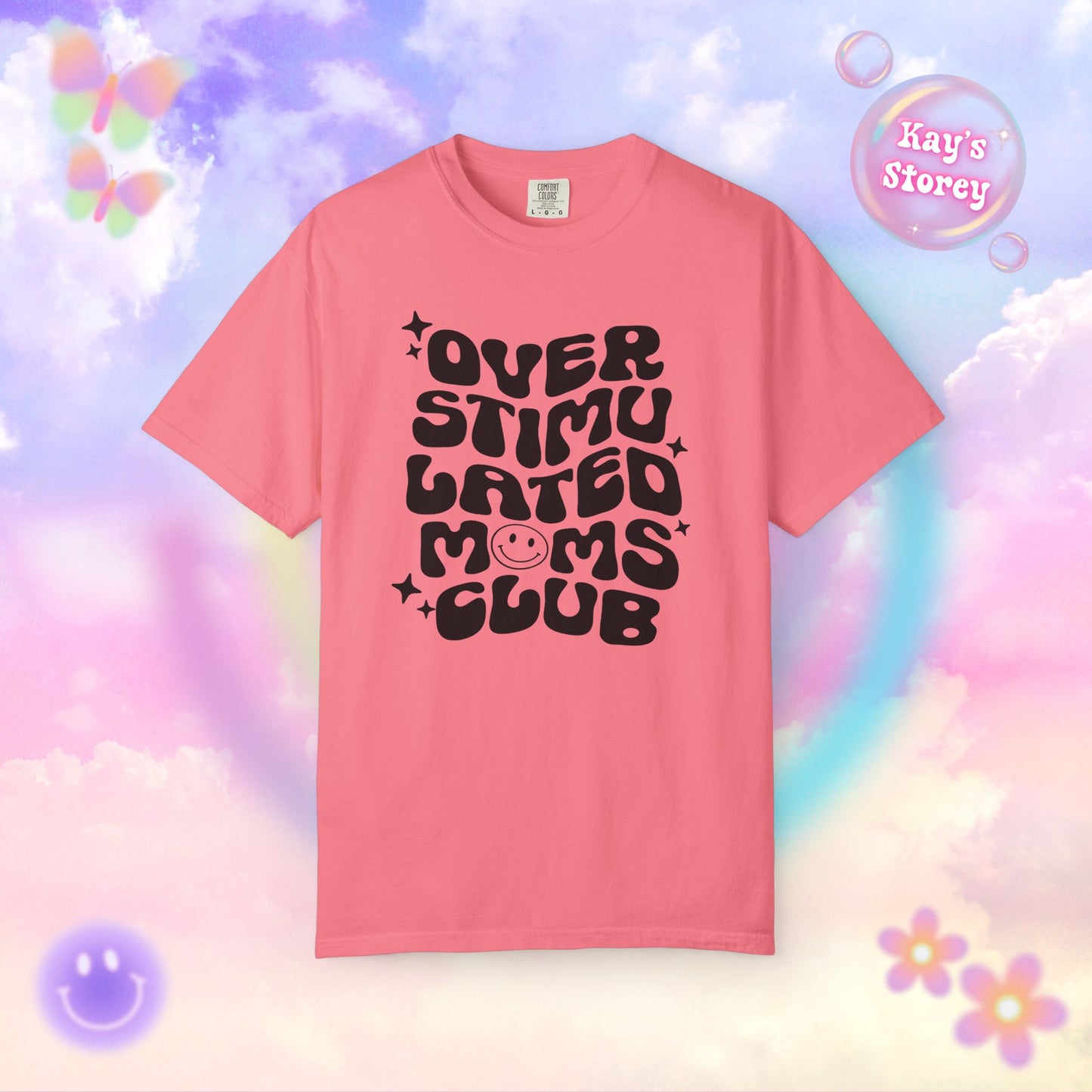 OS Moms Club Comfort Colors T-Shirt
