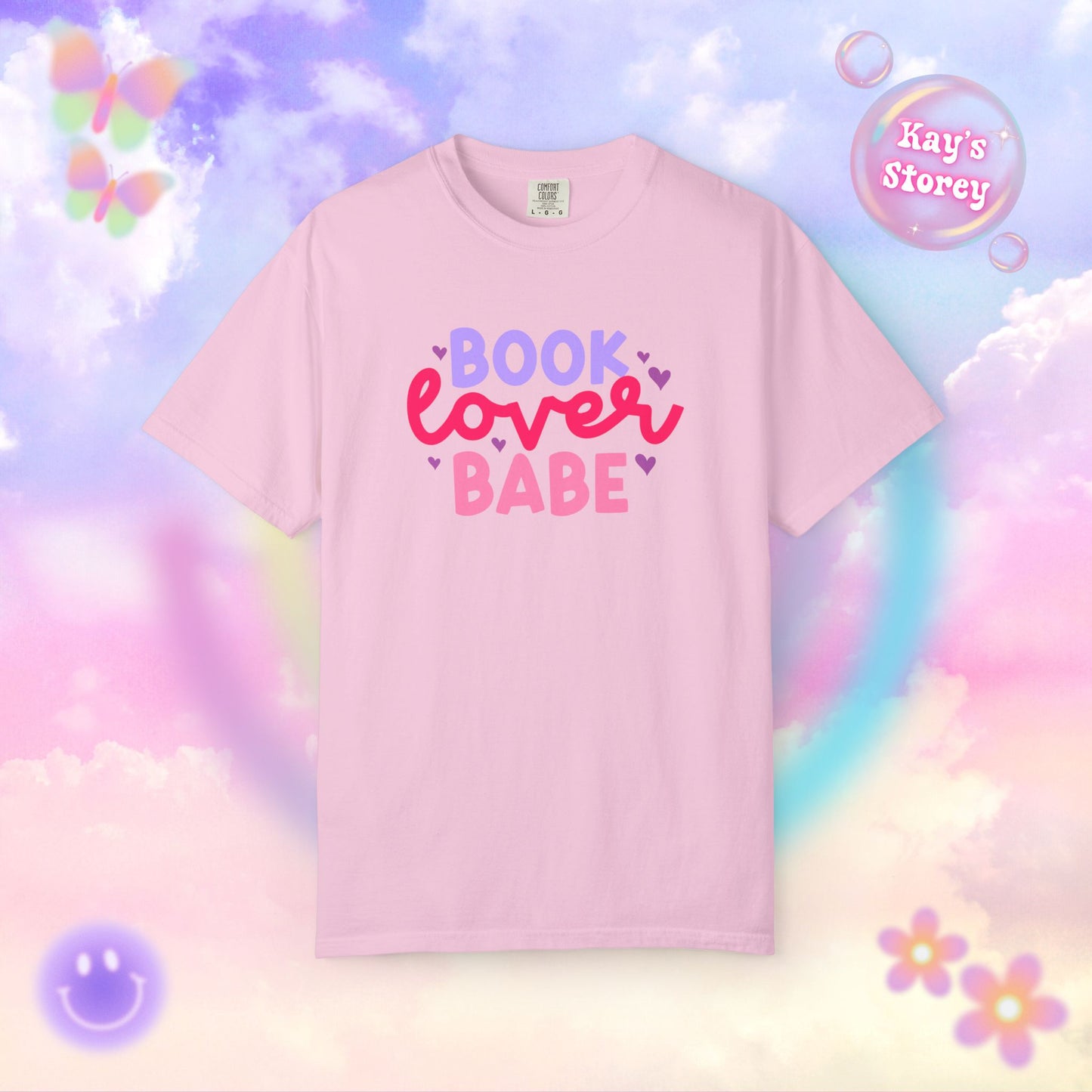Book Lover Babe Comfort Colors T-Shirt