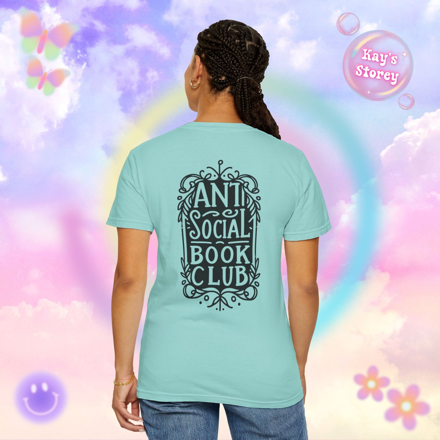 Anti Social Book Club Comfort Colors T-Shirt