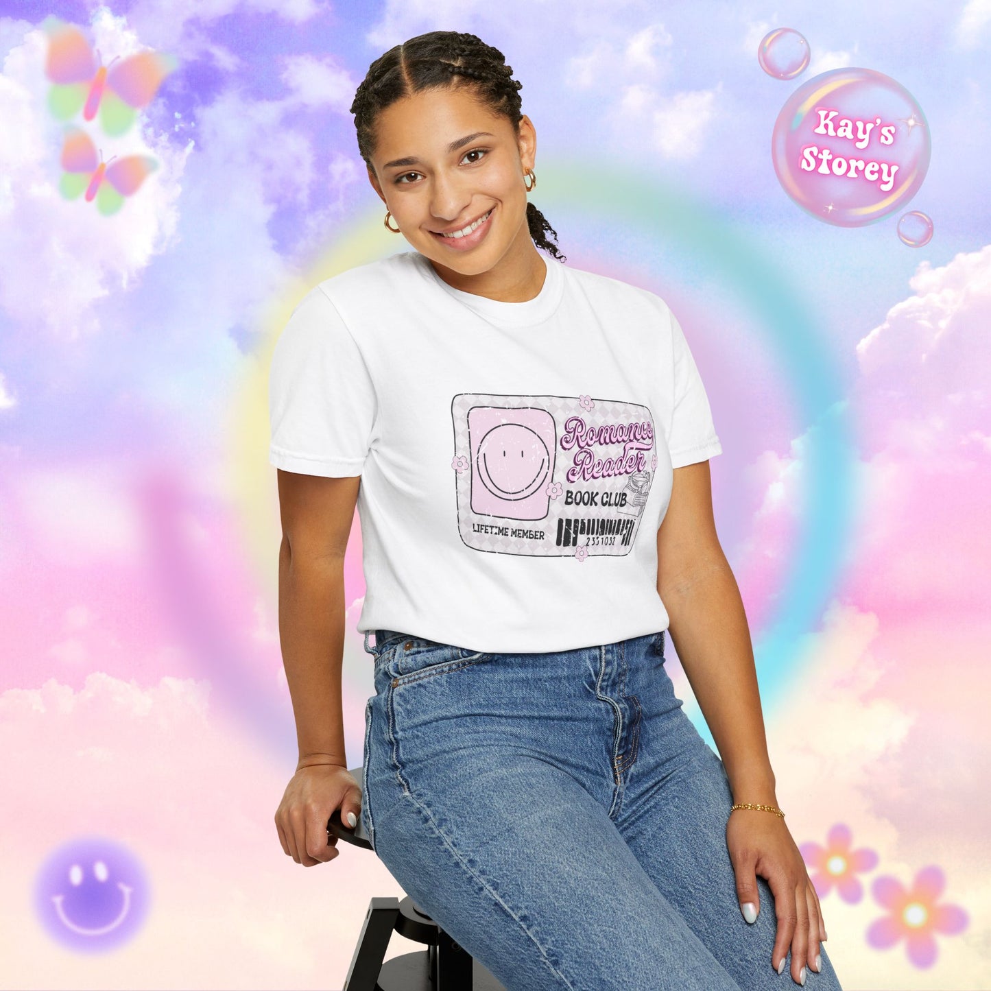 Romance Reader Lifetime Member Comfort Colors T-Shirt