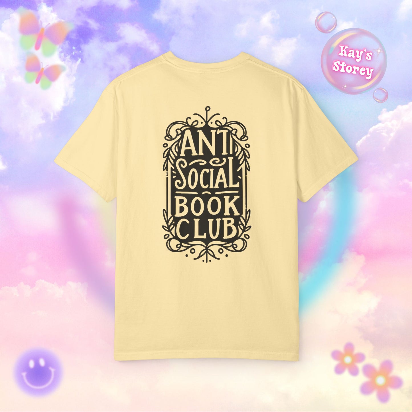Anti Social Book Club Comfort Colors T-Shirt