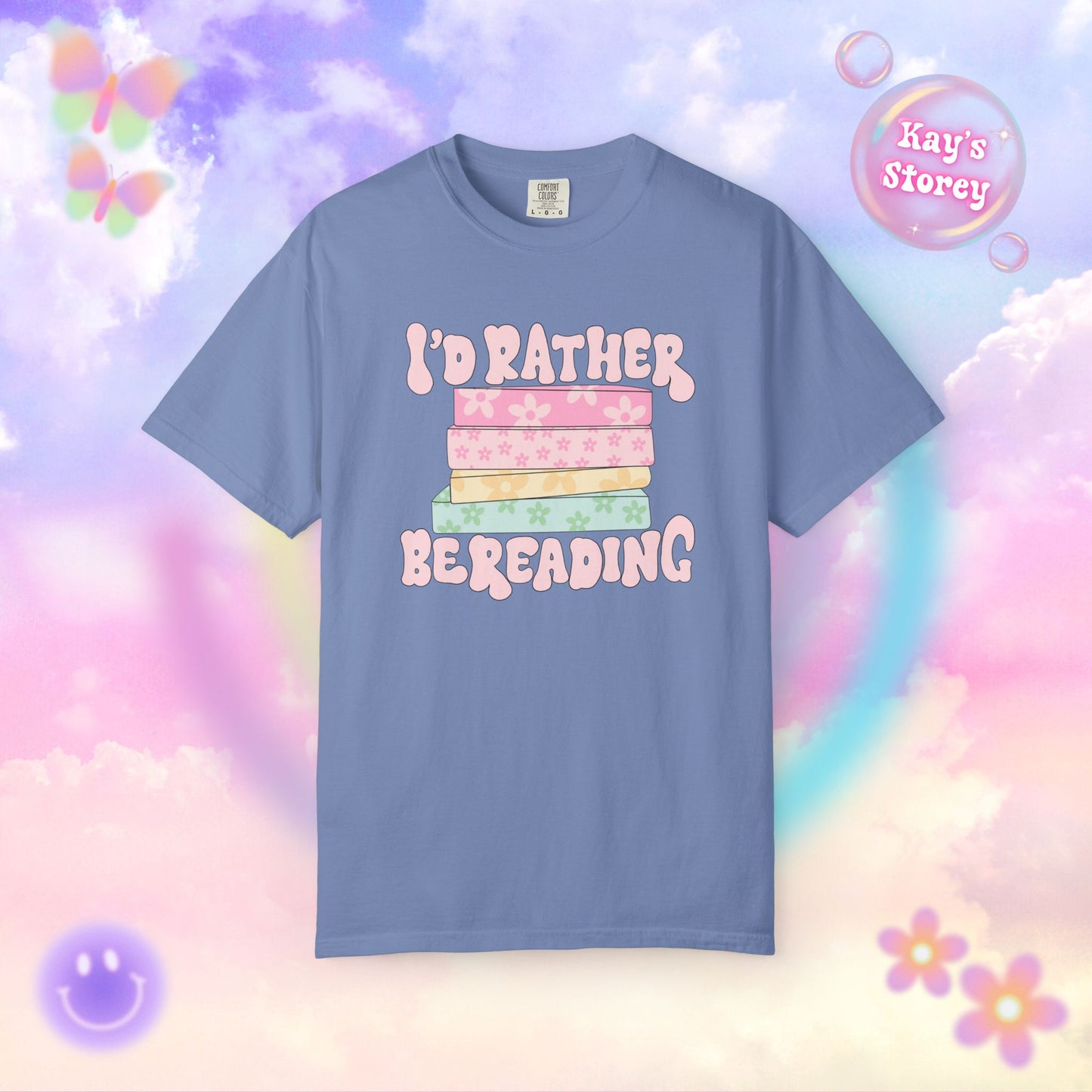 I'd Rather Be Reading Comfort Colors T-Shirt