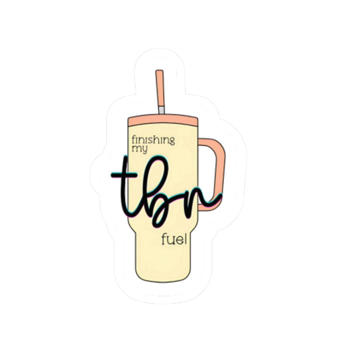 Finishing my TBR Fuel Sticker Yellow