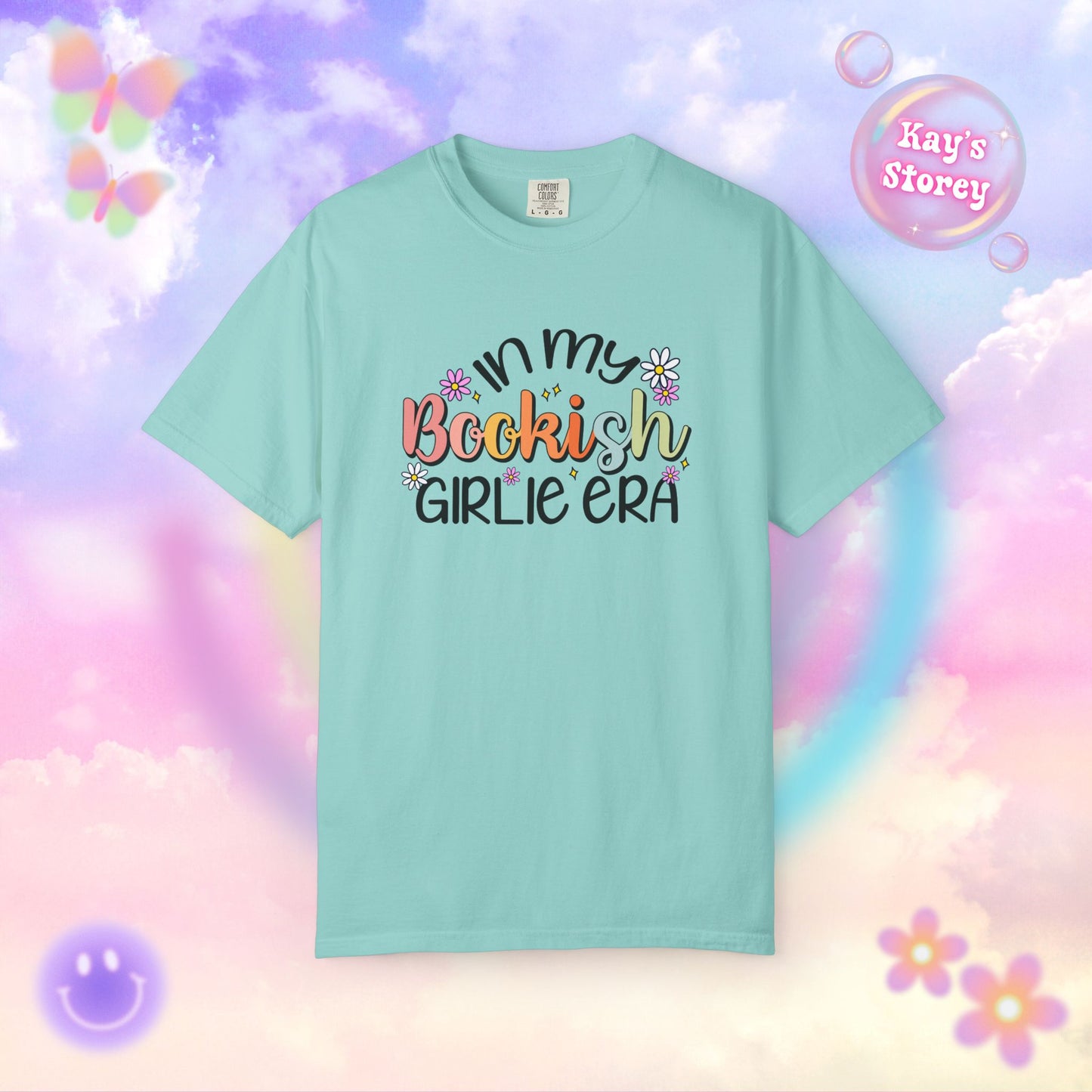 Bookish Girlie Era Comfort Colors T-Shirt