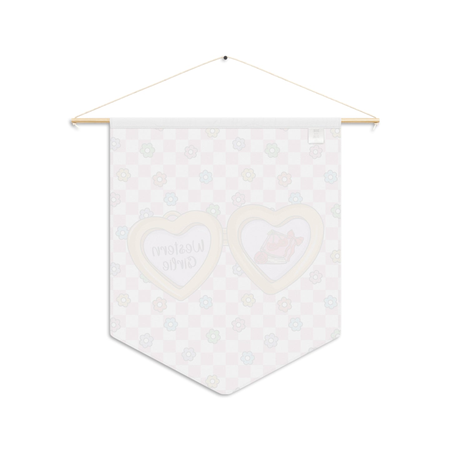 Pink Western Girlie Pennant
