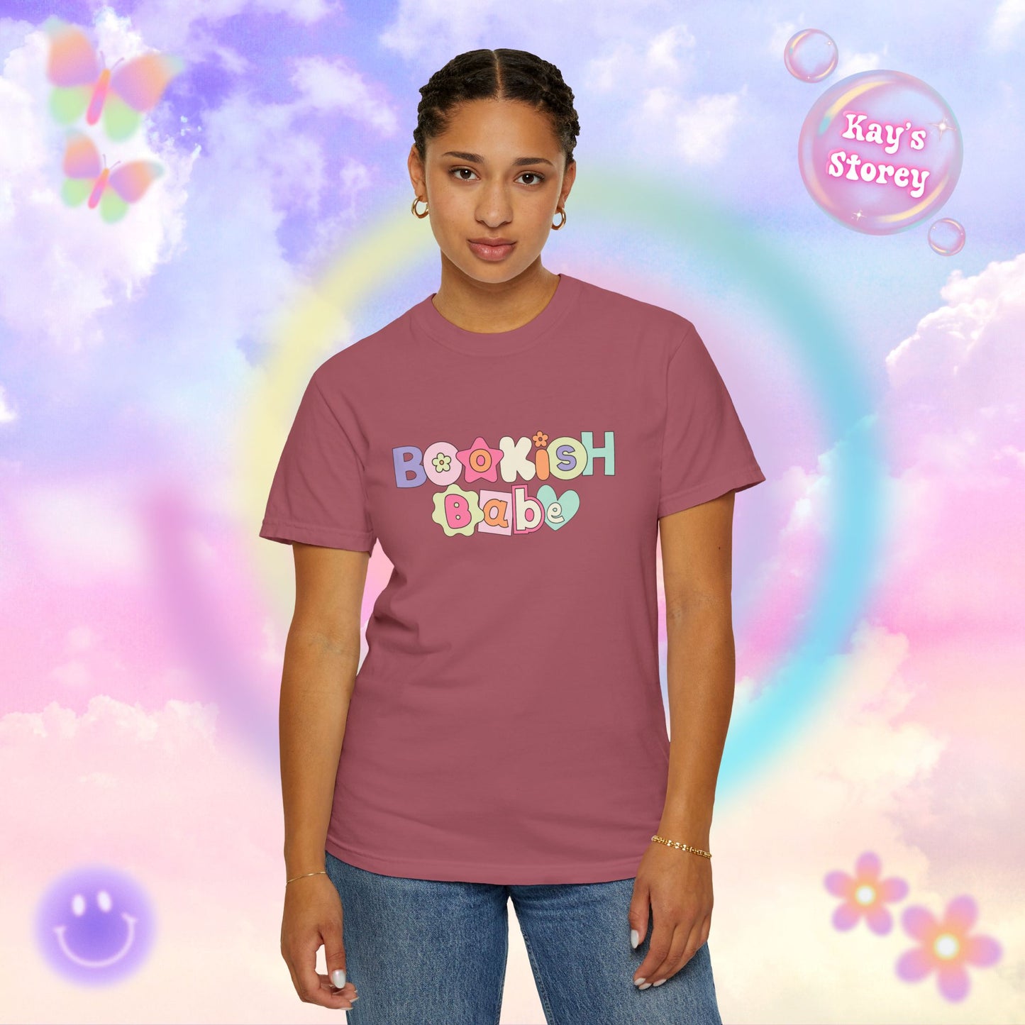 Bookish Babe Comfort Colors T-Shirt