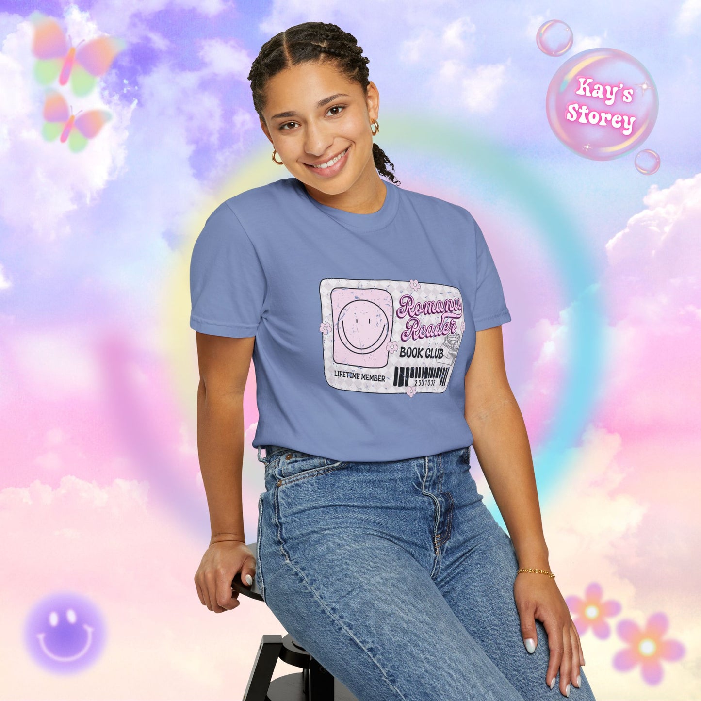 Romance Reader Lifetime Member Comfort Colors T-Shirt
