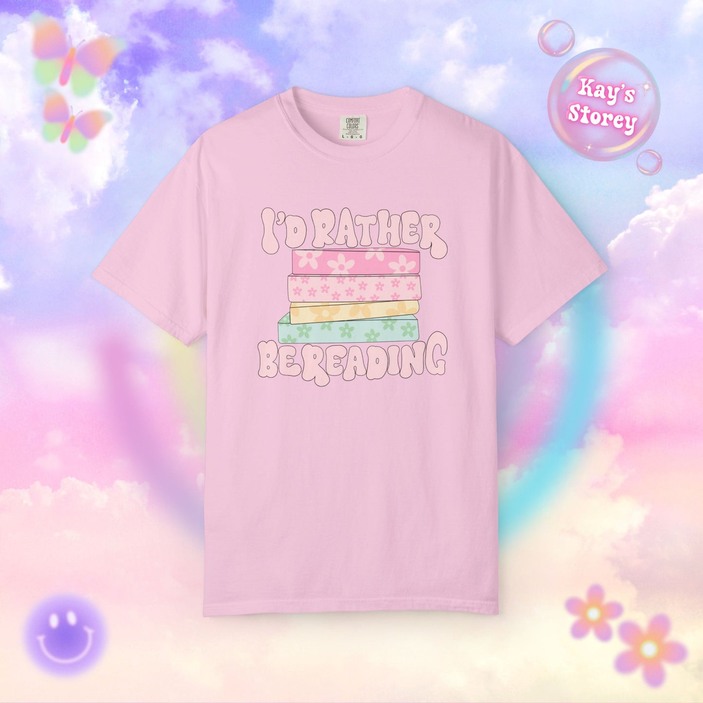 I'd Rather Be Reading Comfort Colors T-Shirt