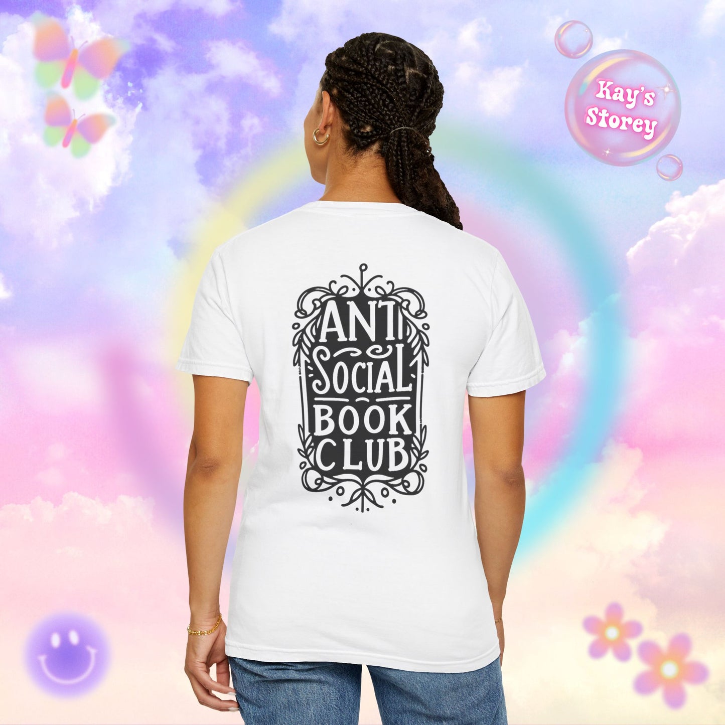 Anti Social Book Club Comfort Colors T-Shirt
