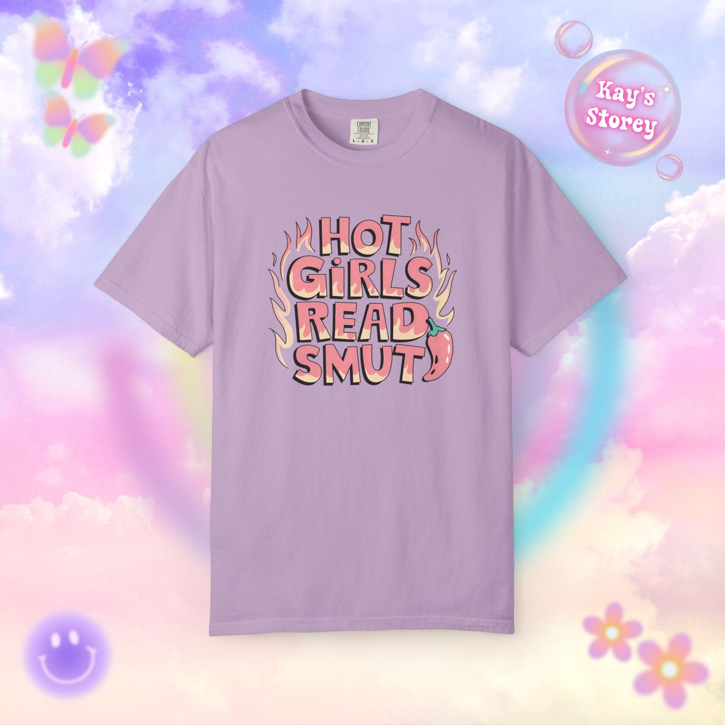 Hot Girls Read Smut Comfort Colors T-Shirt