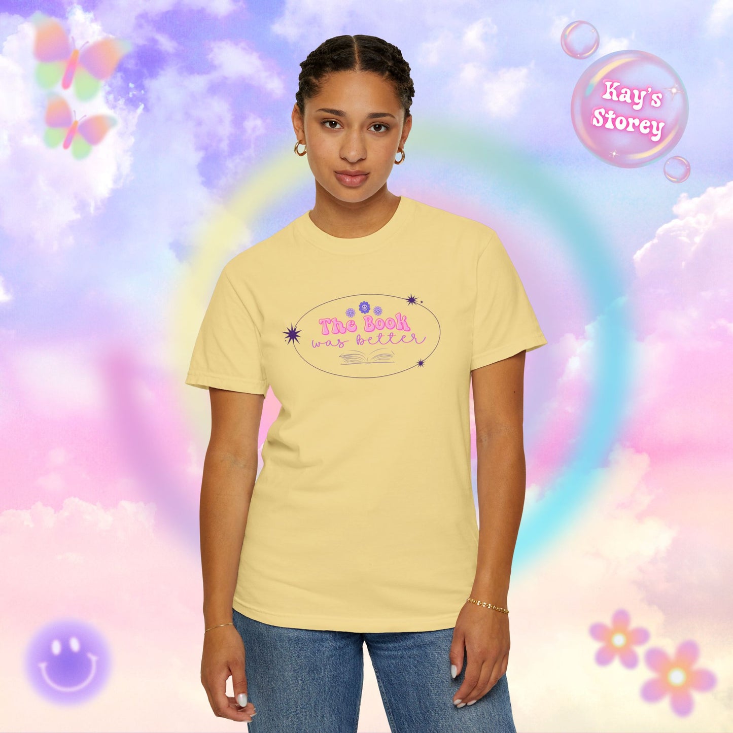 The Book Was Better Comfort Colors T-Shirt