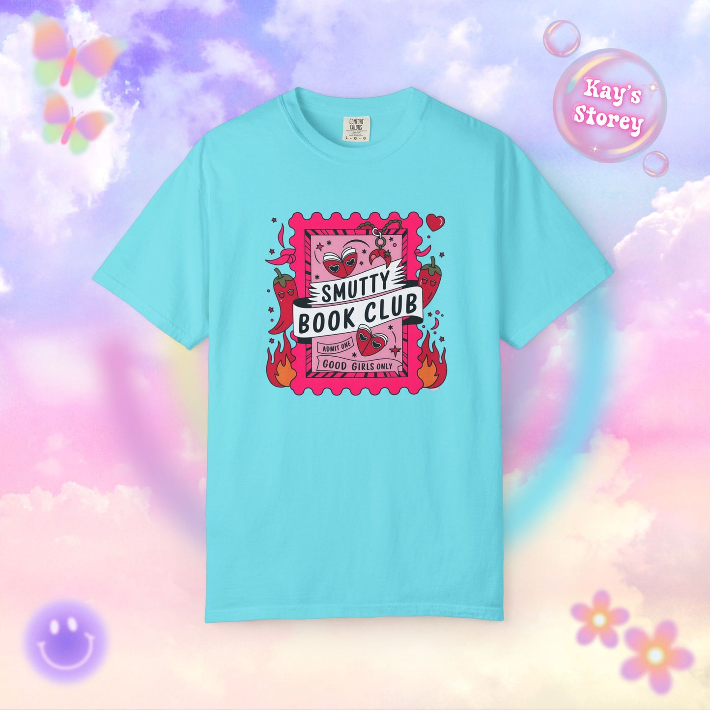 Smutty Book Club Comfort Colors T-Shirt