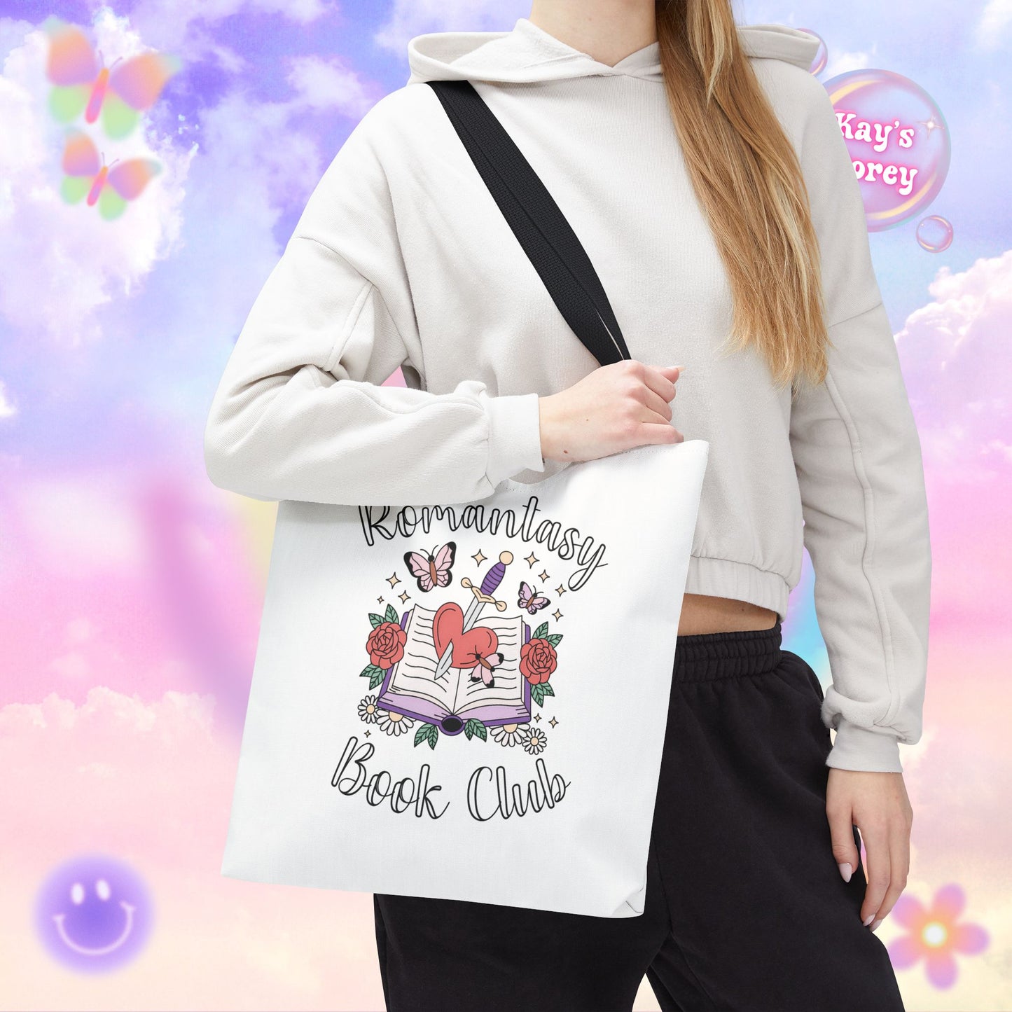 Romantasy Book Club Tote Bag