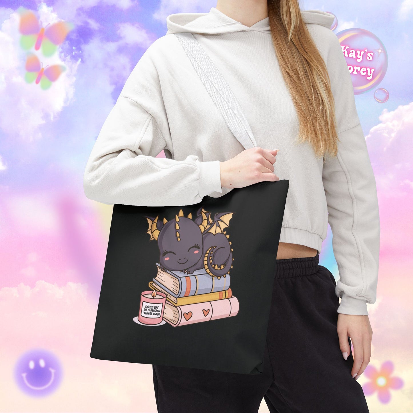Sleeping Dragon Tote Bag