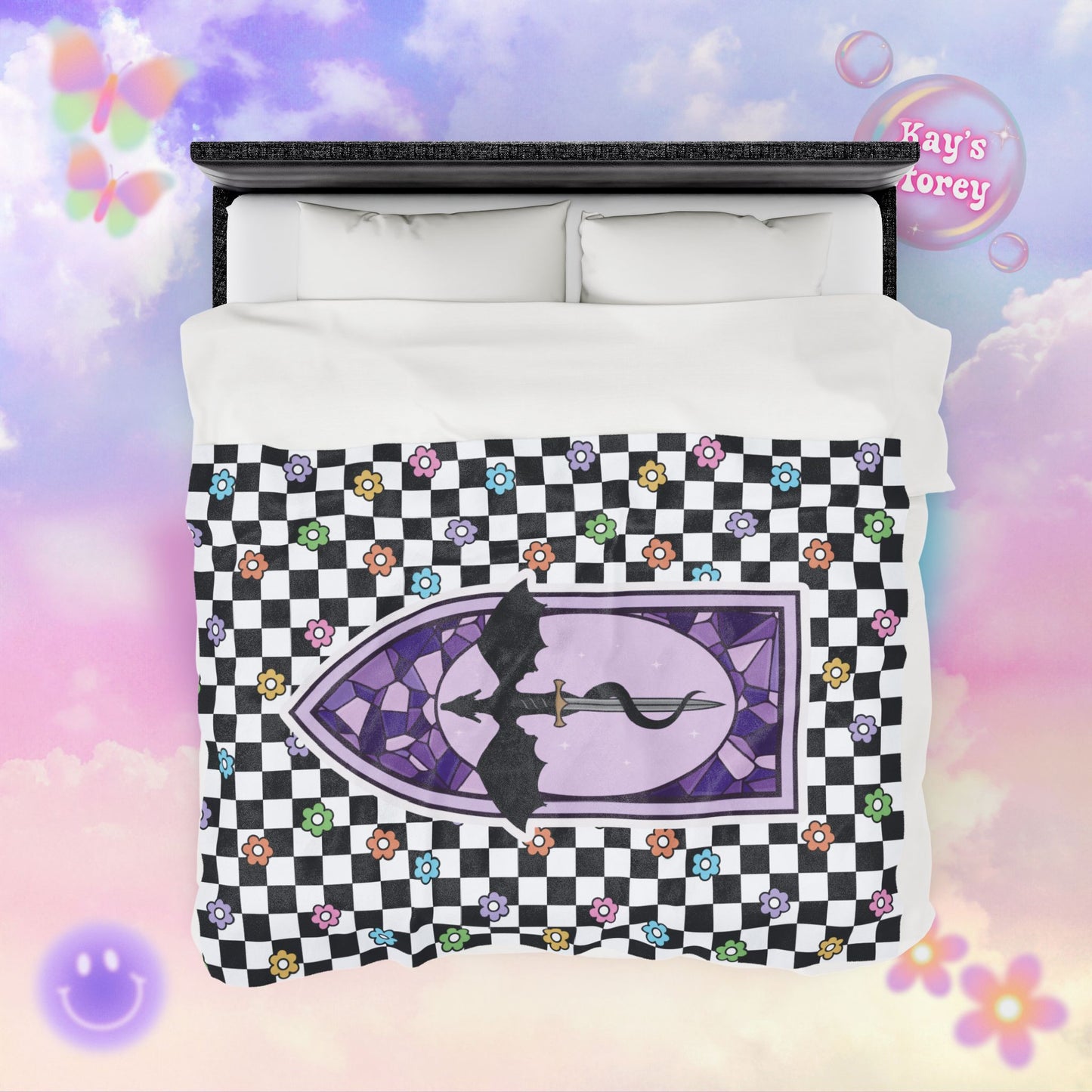 Romantasy Velveteen Plush Blanket