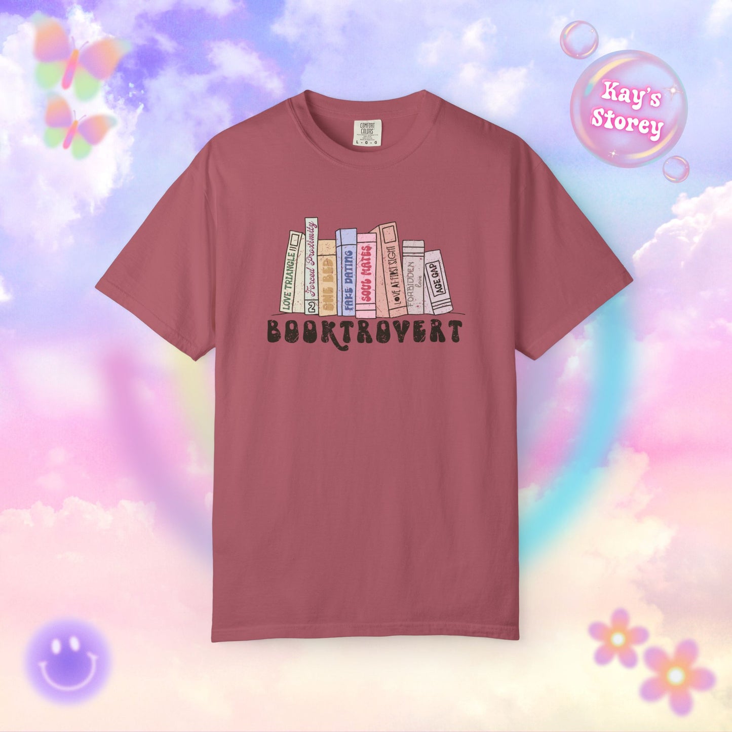 Booktrovert Comfort Colors T-Shirt