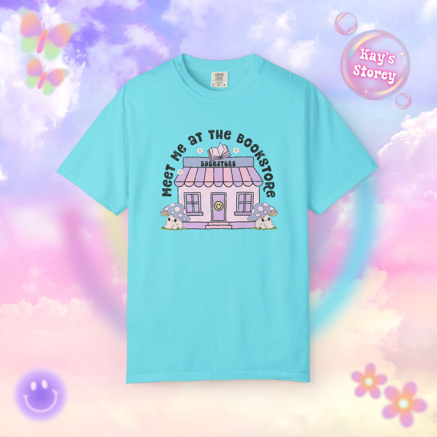 Meet Me At The Bookstore Comfort Colors T-Shirt