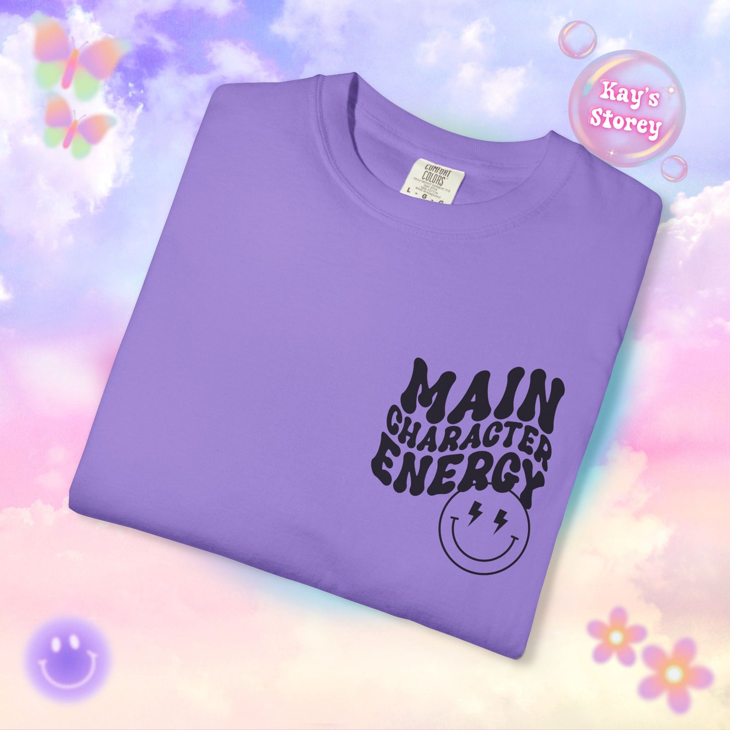 Main Character Energy Comfort Colors T-Shirt