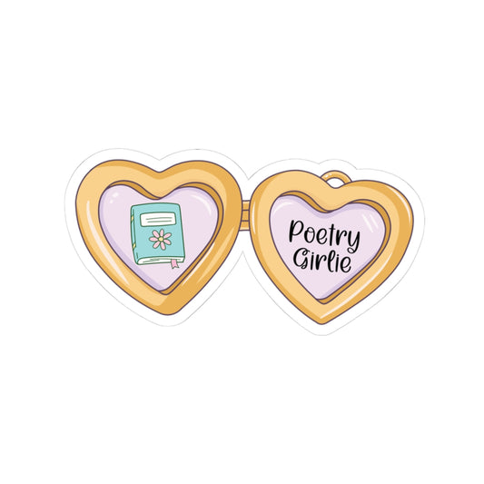 Poetry Girlie Sticker