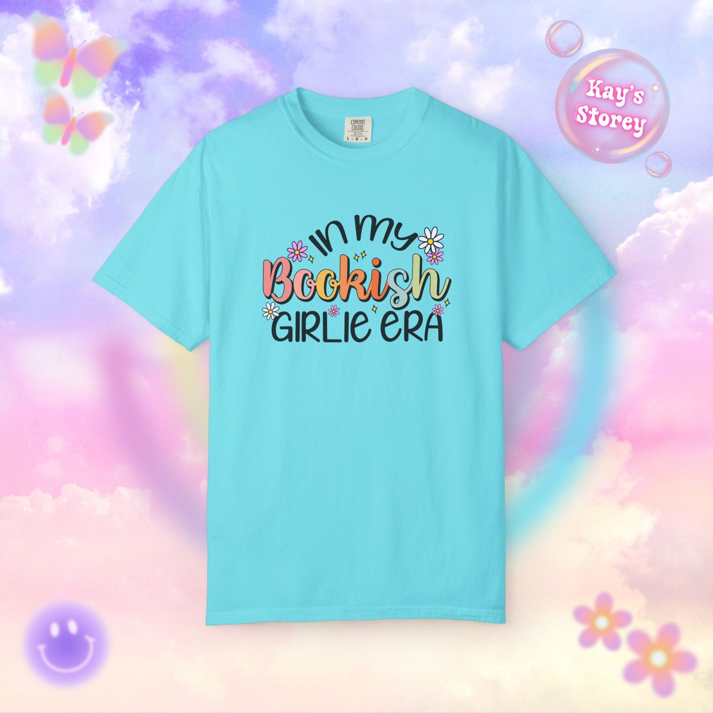 Bookish Girlie Era Comfort Colors T-Shirt
