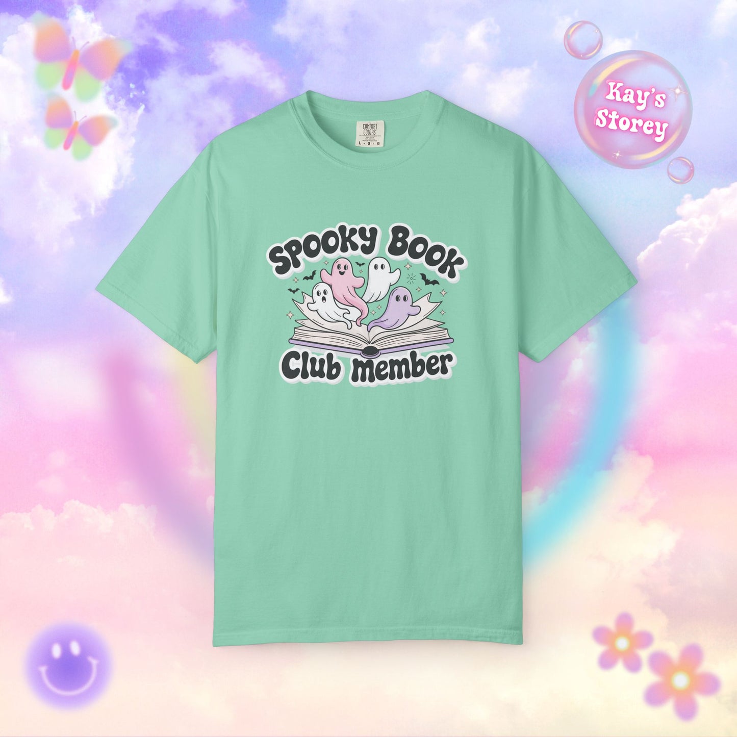 Spooky Book Club Member Comfort Colors T-Shirt